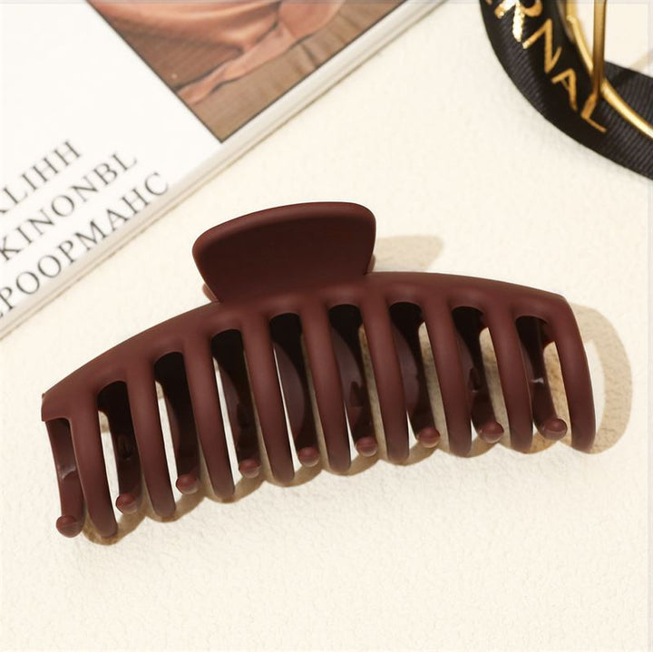 SOHO Kana Hair Claw - Bark Brown - Hair Accessories