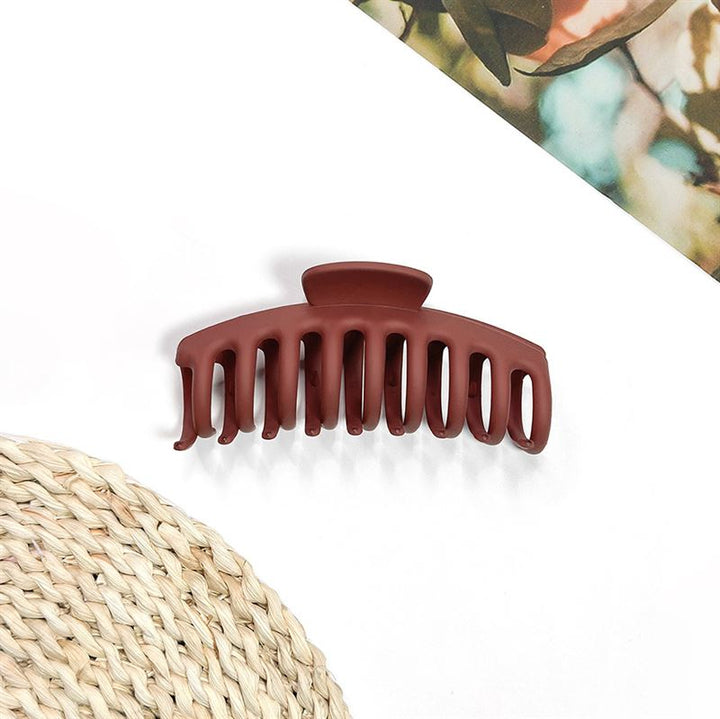 SOHO Kana Hair Claw - Bark Brown - Hair Accessories