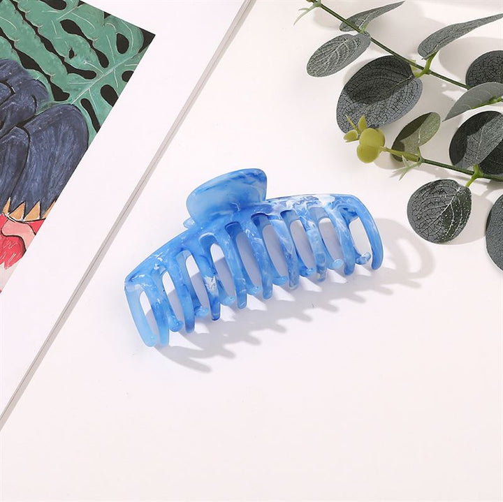 SOHO Kana Marble Hair Claw - Ocean - Hair Accessories
