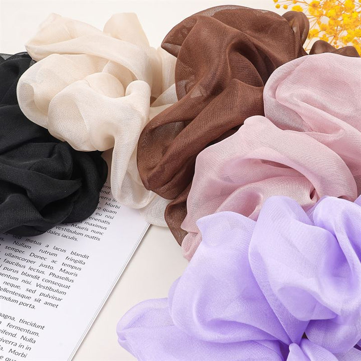 SOHO Keeya Scrunchie - Beige - Hair Accessories