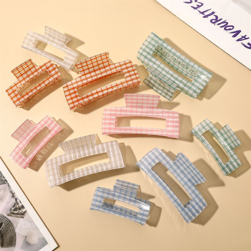 SOHO Line Hair Claw - Blue - Hair Accessories