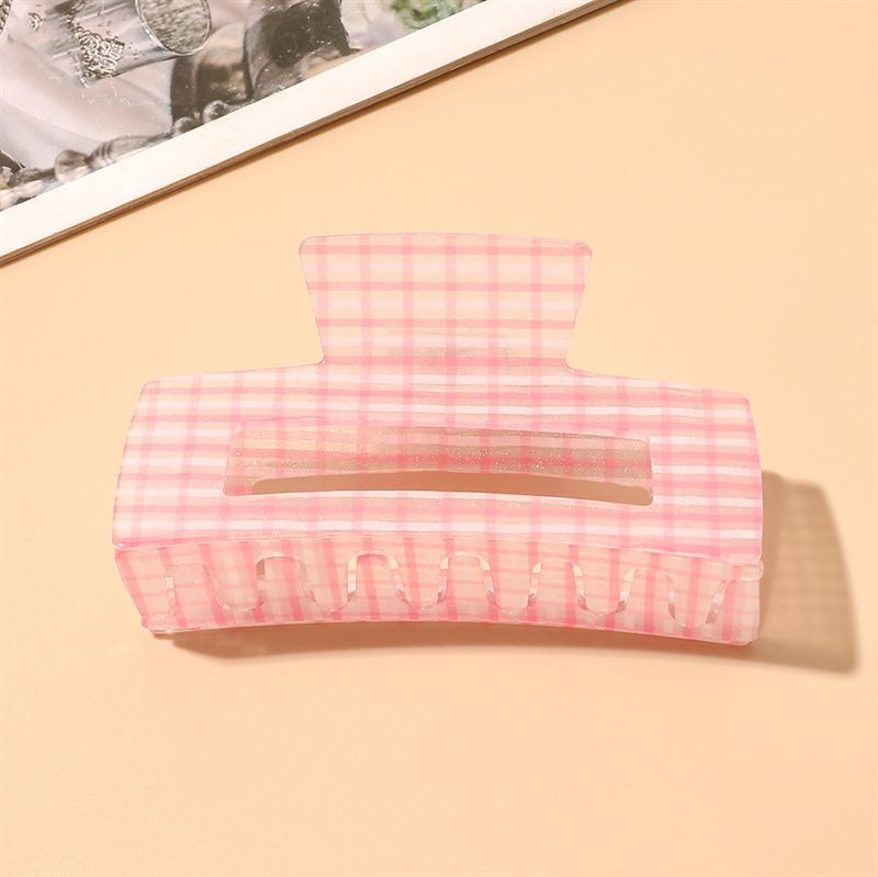 SOHO Line Hair Claw - Pink - Hair Accessories