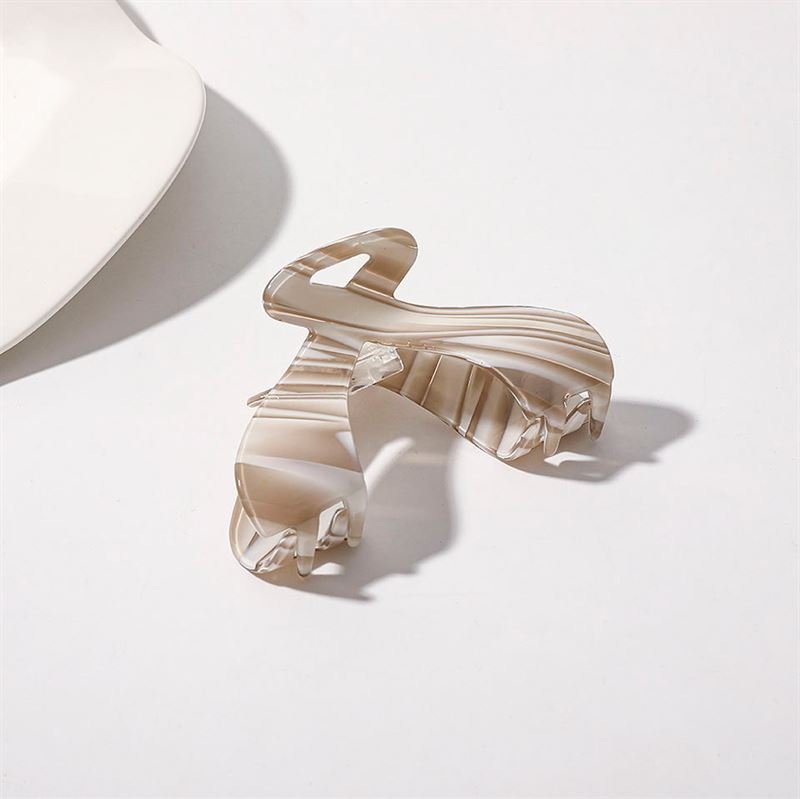 SOHO Malou Hair Claw - Brown - Hair Accessories