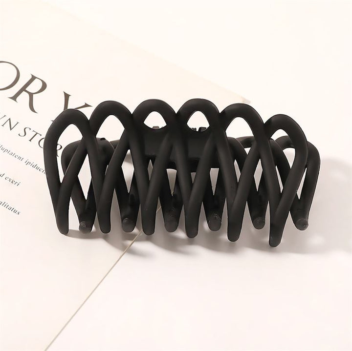 SOHO Olive Hair Claw - Black - Hair Accessories
