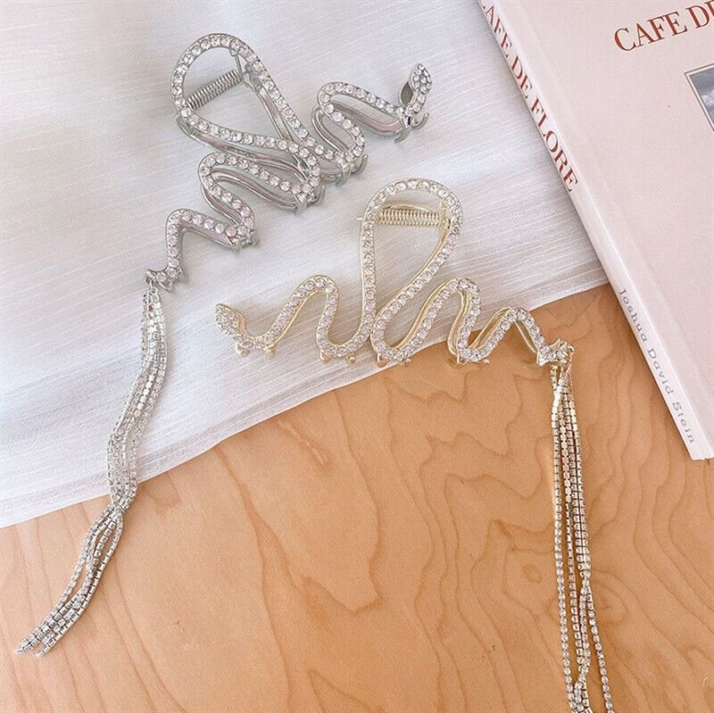 SOHO Risa Hair Claw - Gold - Hair Accessories
