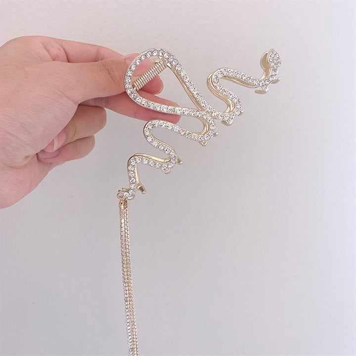 SOHO Risa Hair Claw - Gold - Hair Accessories