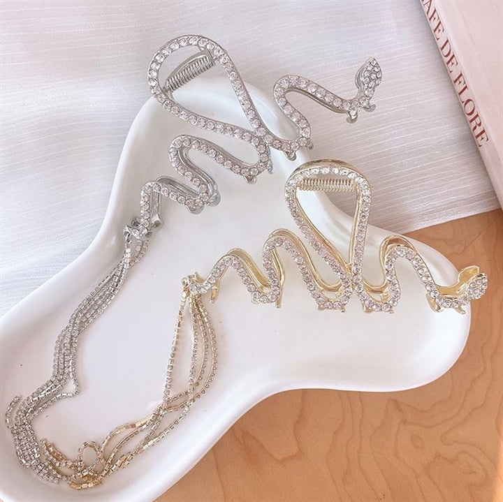 SOHO Risa Hair Claw - Gold - Hair Accessories