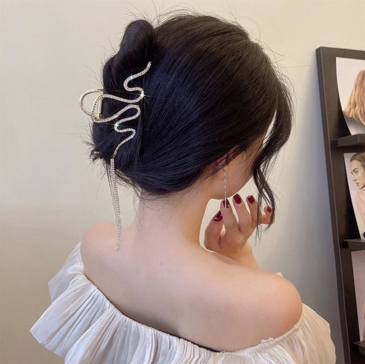 SOHO Risa Hair Claw - Gold - Hair Accessories