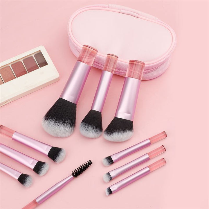 Technique PRO Petite Glow Brush Travel Set - Pink - Fashiongirl