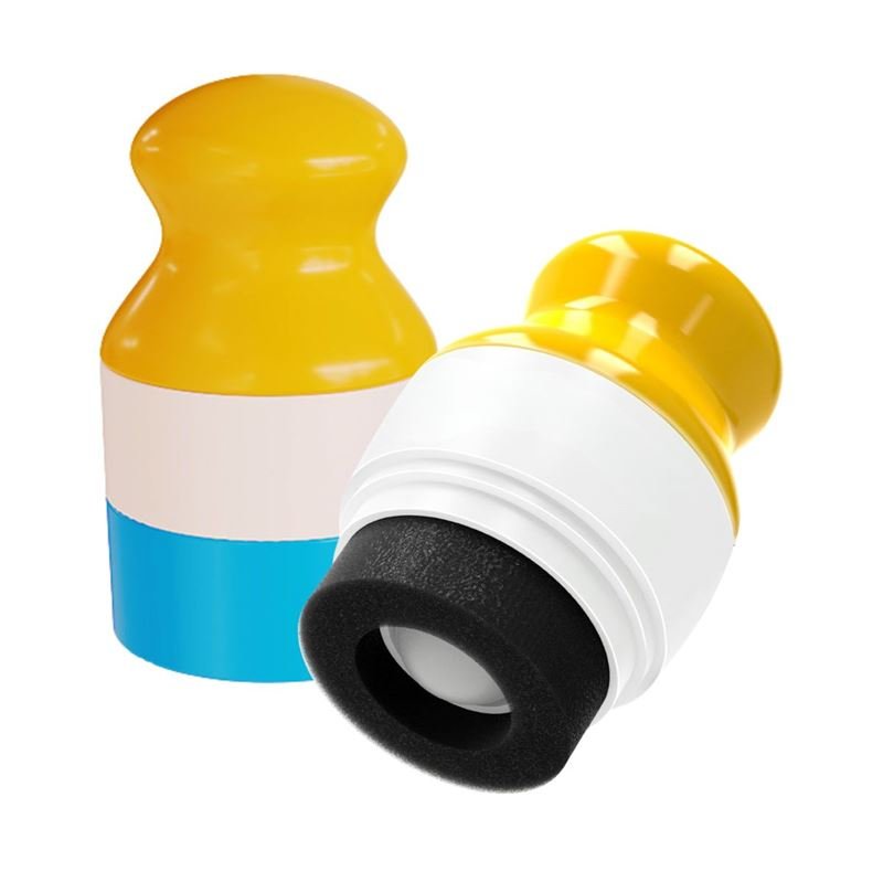 UNIQ Portable Refillable Sponge Roller Applicator - 100ml - Mess - Free Sunscreen & Lotion for Kids - Travel Accessories