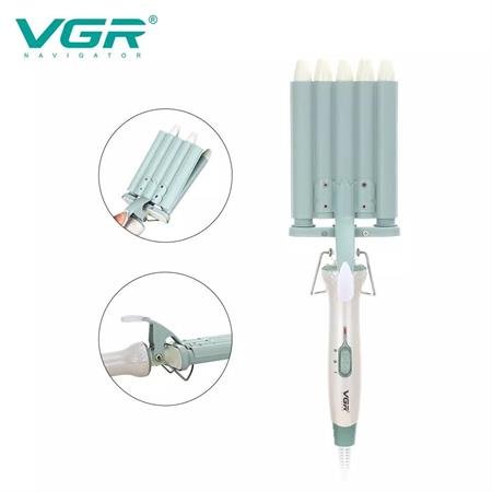 VGR Pro Hair Waver Curling Iron with 5 barrels - V - 597 - Fashiongirl