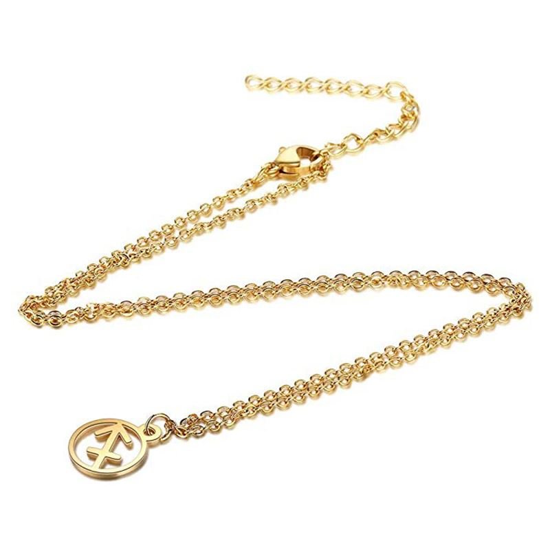 Zodiac Necklace: Cancer - Zodiac, Gold - Fashiongirl