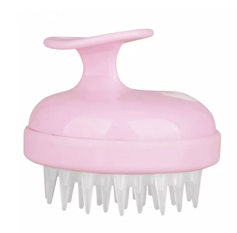 TBC Shampoo Hairbrush / Scalp Brush - Scalp Massage Brush - massage and stimulation of the scalp - Pink