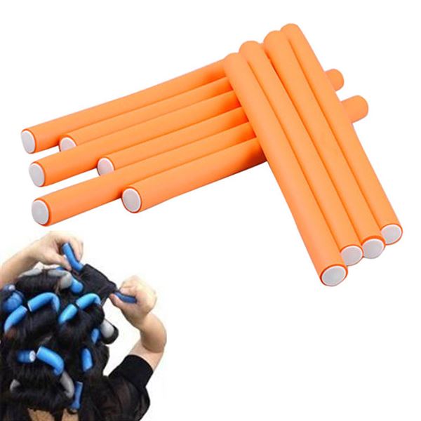 Bendy Flexible Rollers 10 pieces - Foam Curlers / Hair Rollers