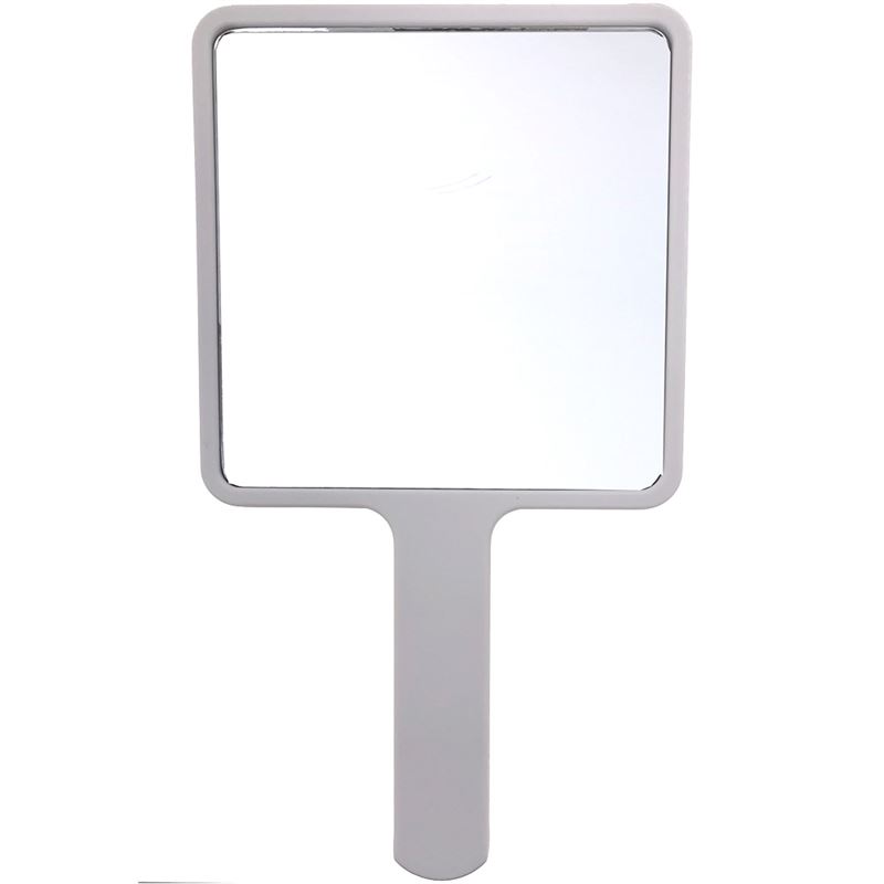 UNIQ Handheld Mirror, Square - White