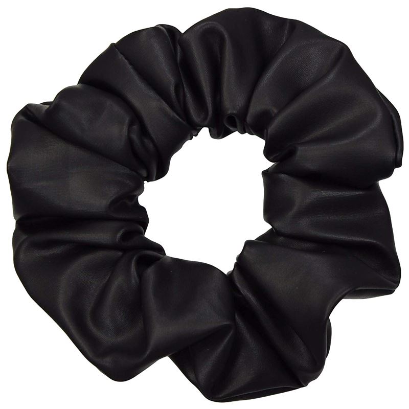 Scrunchie Hair elastic - Metalic & Elastic - Black
