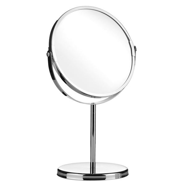  UNIQ Makeup Mirror with Stand - Silver