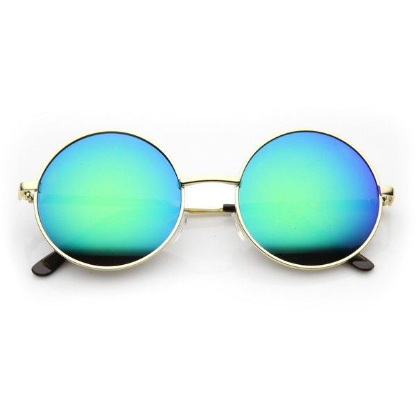 Retro Sunglasses - Rainbow Glass