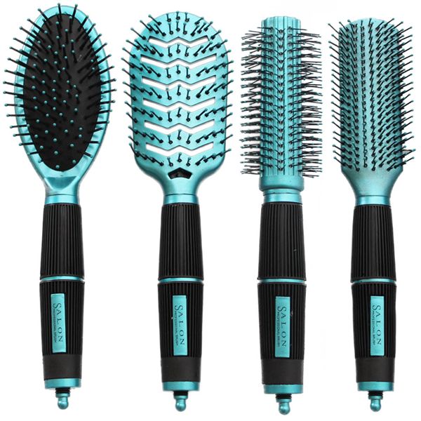 Hairbrush set of Turkish Blue Edition - Salon Professional - Perfect Gift Idé