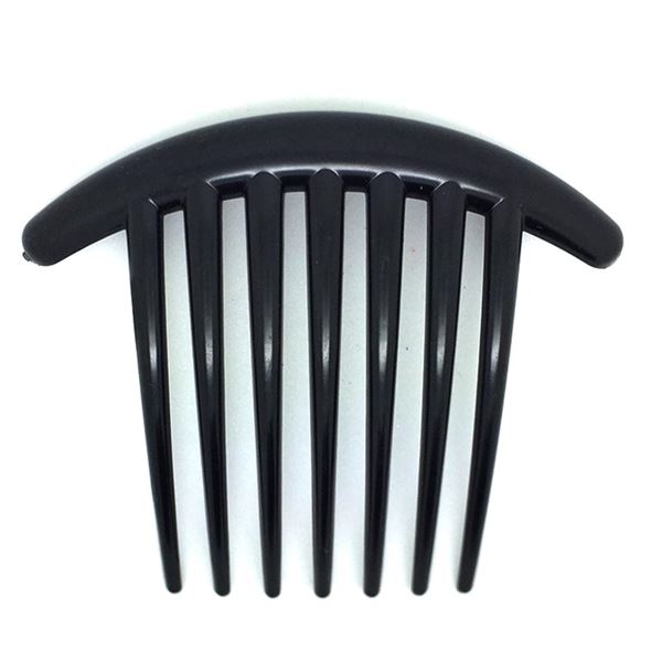 French Twist Side Hair Comb - Black
