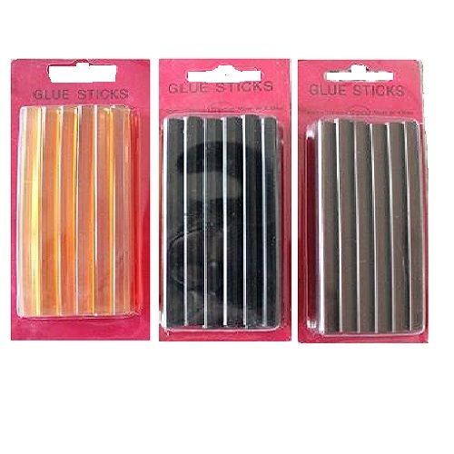 Keratin Glue Sticks for Hot Fusion Extensions, 10 Pieces in Multiple Colors