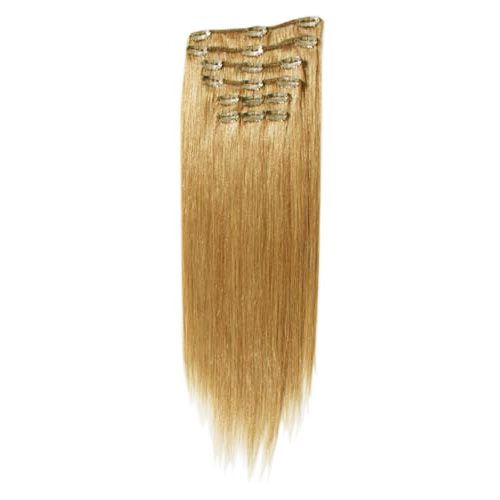 Clip On Hair #27 50 cm Medium Blonde