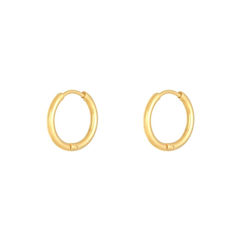  SOHO Hoop Earrings 1.6 cm - Gold
