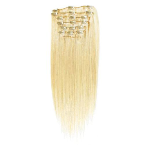 7set artificial fiber hair blonde 613#