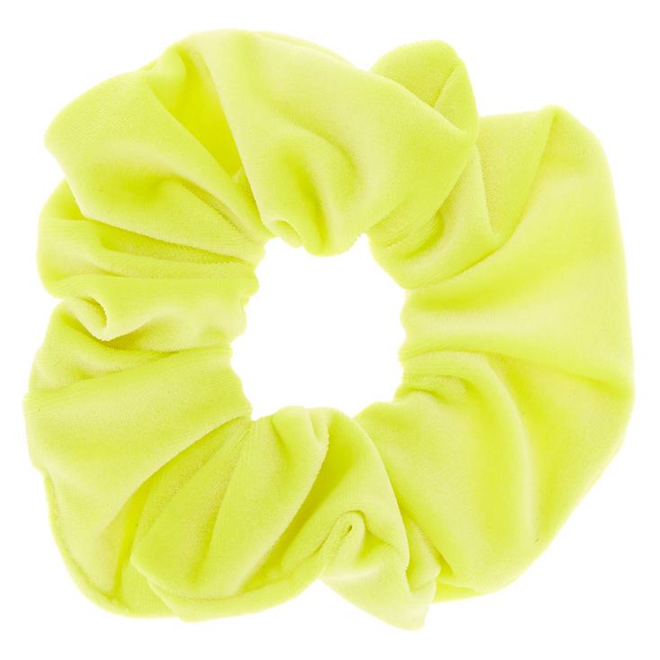 Neon Scrunchie - Neon Yellow