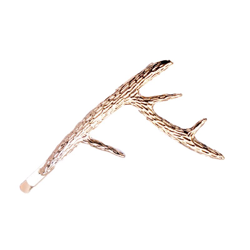 Gold Branch Hairpins - 2 pieces