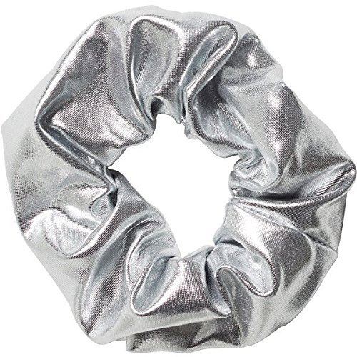 Scrunchie Hair Elastic - Metallic & Elastic - Silver
