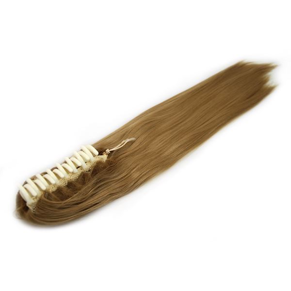 Ponytail Hair Tie with Hair Claw, Smooth - Medium Blonde #27