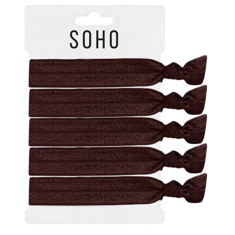 SOHO Hair Ties no. 05 - Brownie Brown