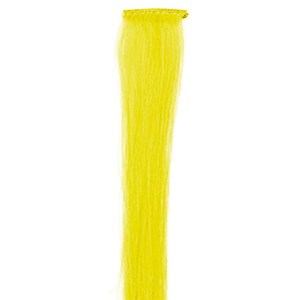 Yellow, 50 cm - Crazy Color Clip On