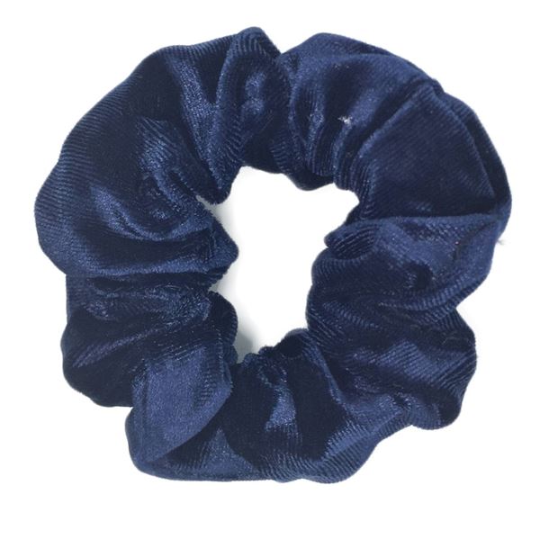Scrunchie Hair Elastic - Dark Blue