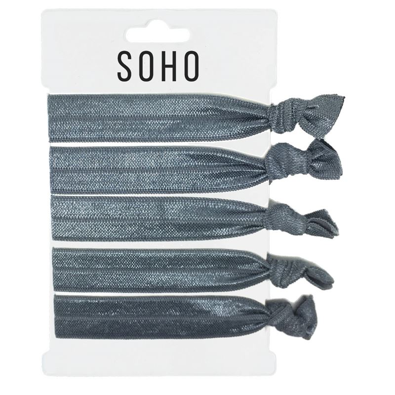 SOHO Hair Ties no. 04 - Total Silver
